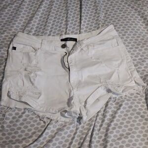 Kancan White Shorts